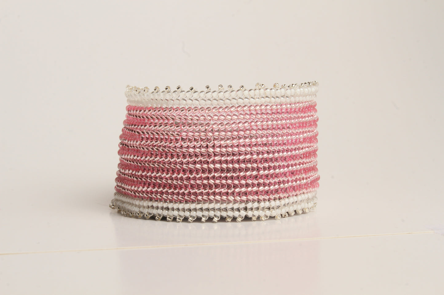 Pink and white
