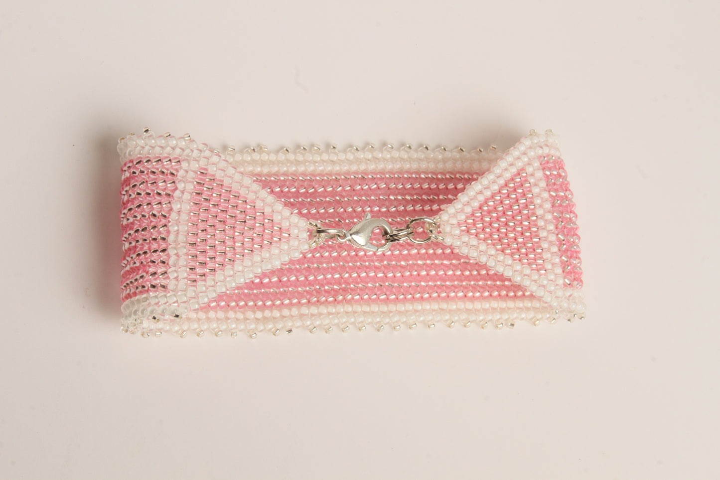 Pink and white