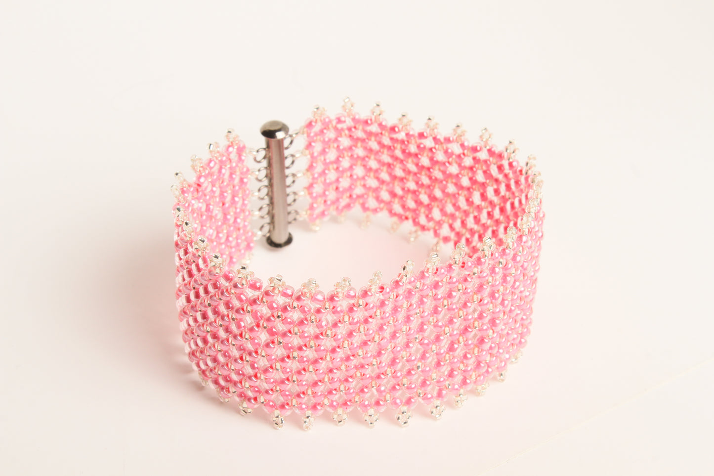 pink and crystal