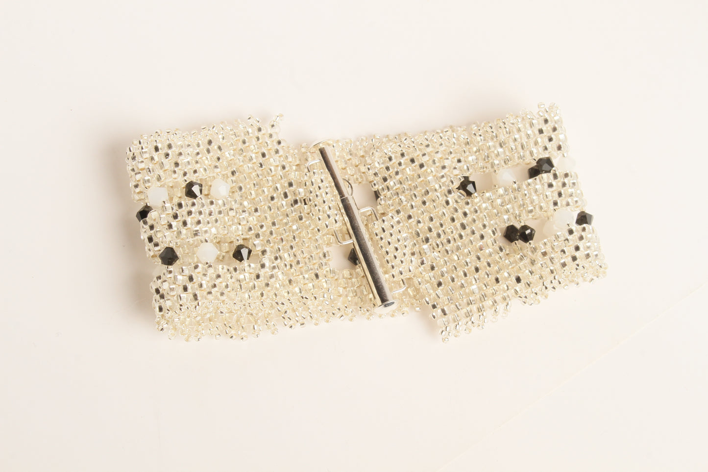 Crystal white and black