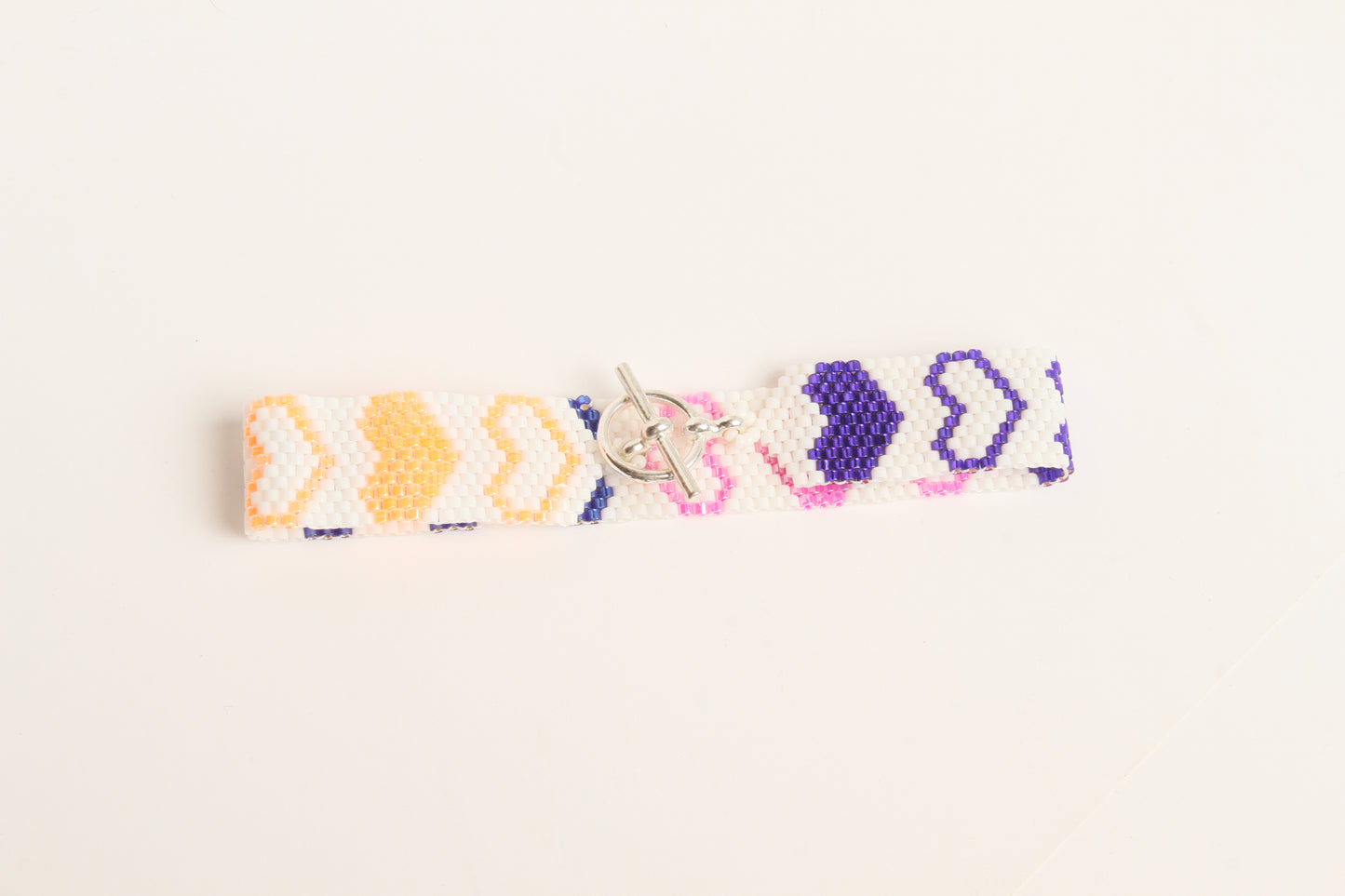 Pink blue and yellow (thin)